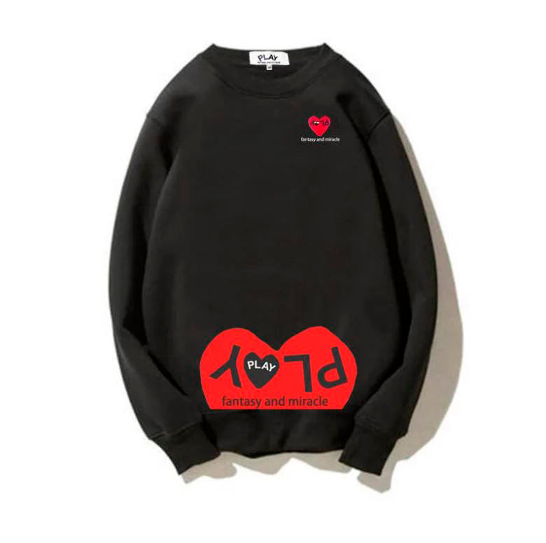 SUDADERA SIN CAPUCHA COMME des GARCONS