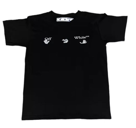 PLAYERA Off-White BRUSH