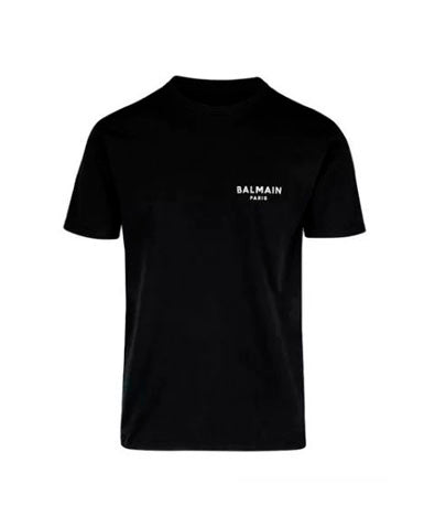 PLAYERA BALMAIN LOGO PEQUEÑO