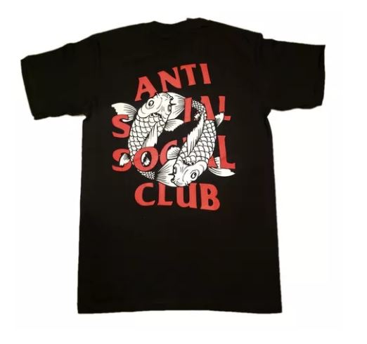 PLAYERA ANTI SOCIAL SOCIAL CLUB FISH