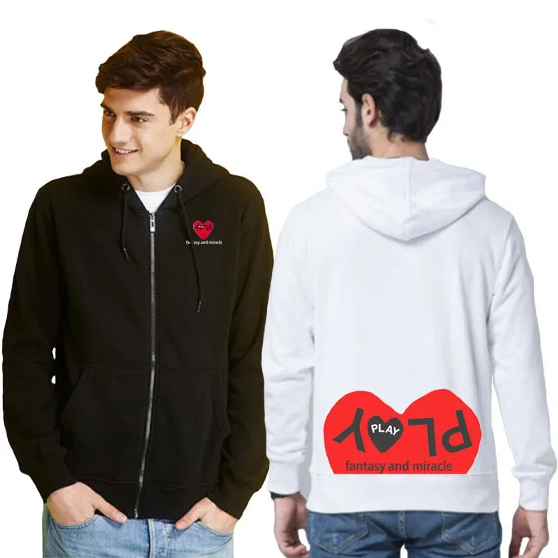 SUDADERA COMME des GARCONS ZIP