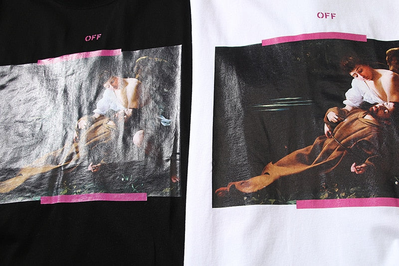 PLAYERA Off-White PAINTING 2023